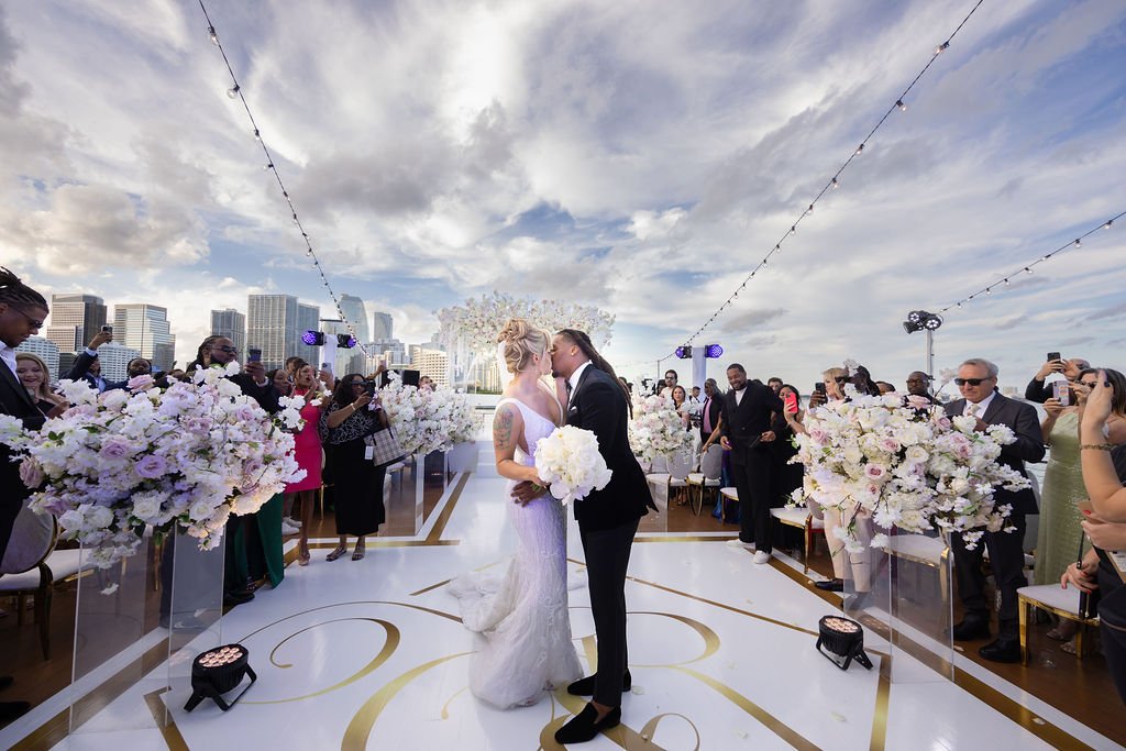 Seafair Mega Yacht Wedding Miami | Miami Wedding Photographer | Rayshawn Jenkins Wedding