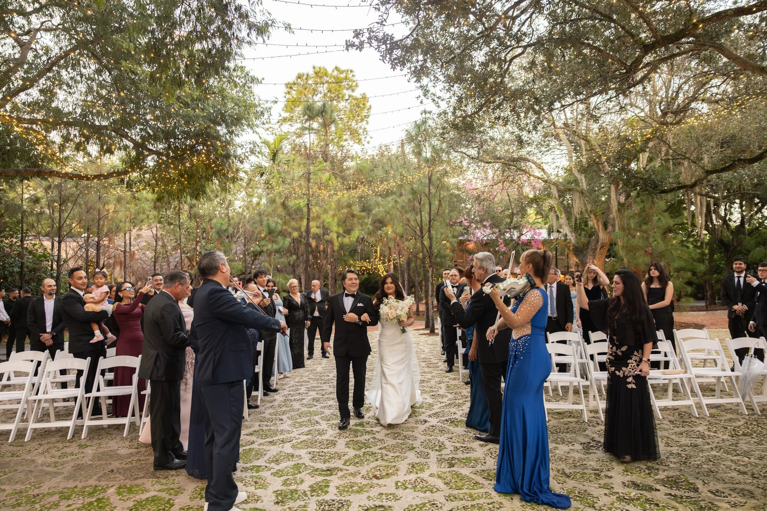 Wedding Ceremony at The Barn 305
