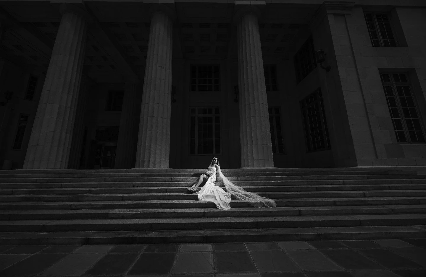 Proof that courthouse weddings can feel just as grand!!

Yasmary at the Miami-Dade County Courthouse in the most elegant light.

#weddingeditorial 
#bridalphotoshoot 
#weddingportrait 
#destinationweddingphotographer