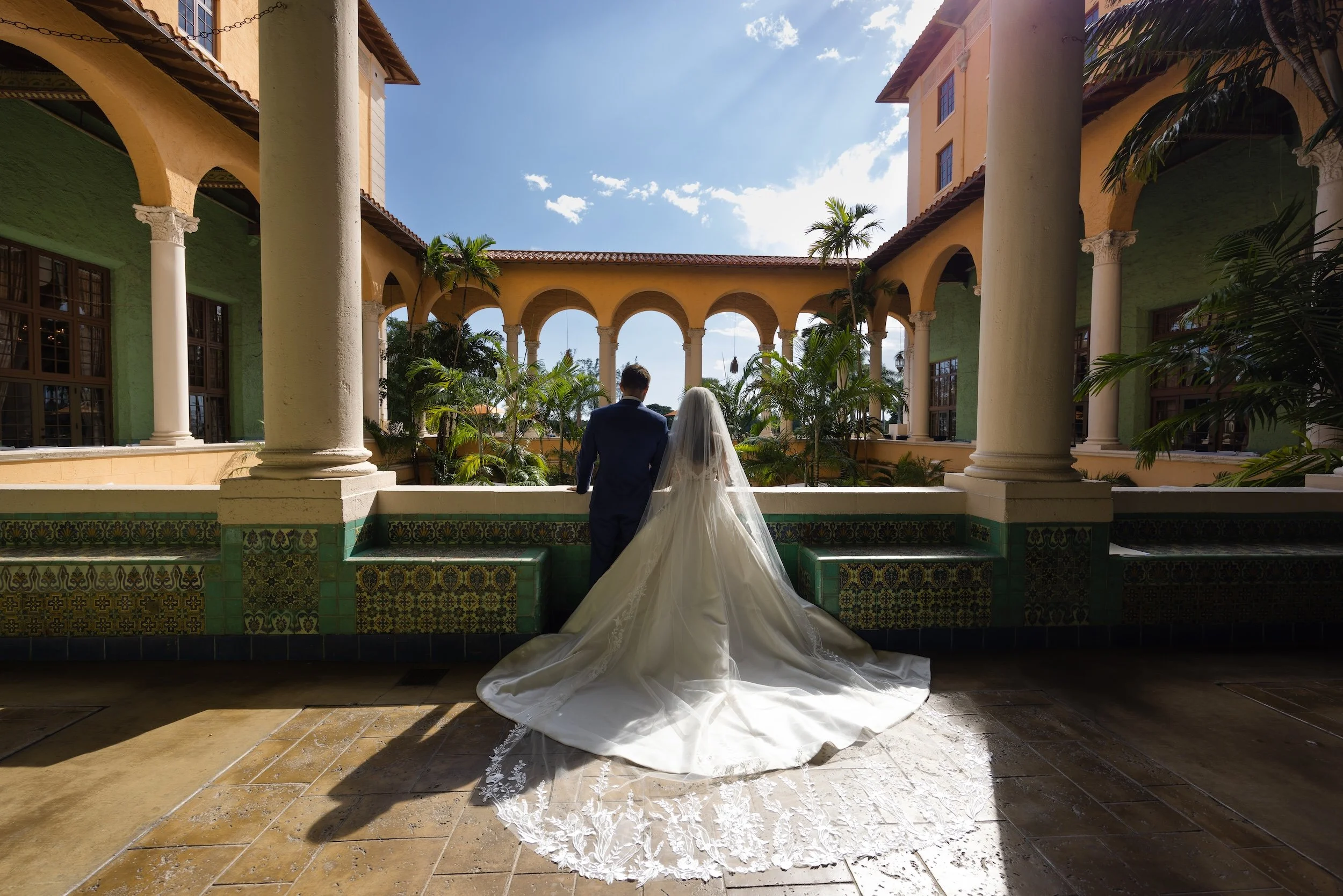 Country Club Courtyard Wedding at Biltmore Hotel Miami