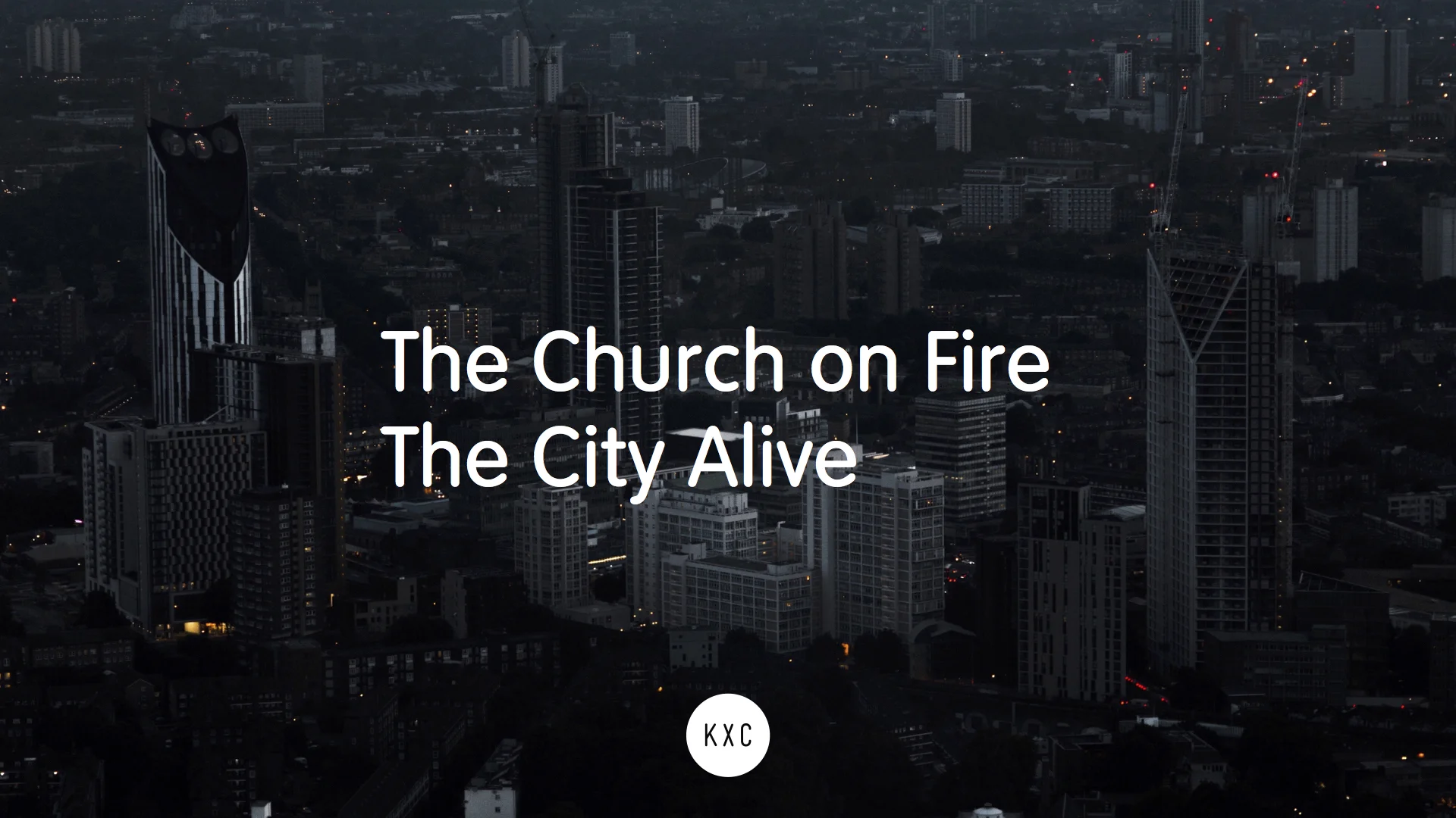 Church on fire, city alive.jpg