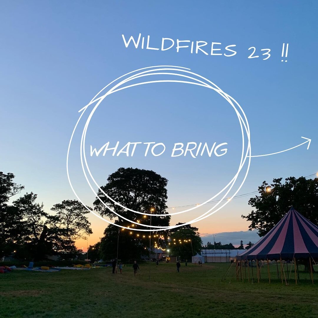 Only 16 DAYS until we&rsquo;re at WILDFIRES 2023

Here&rsquo;s all the essentials you&rsquo;ll need ☀️🕶️

Still time to book on!! Link in bio