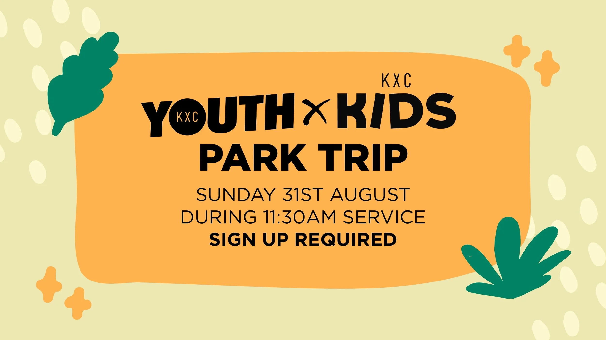 Kids x Youth Joint Park Trip