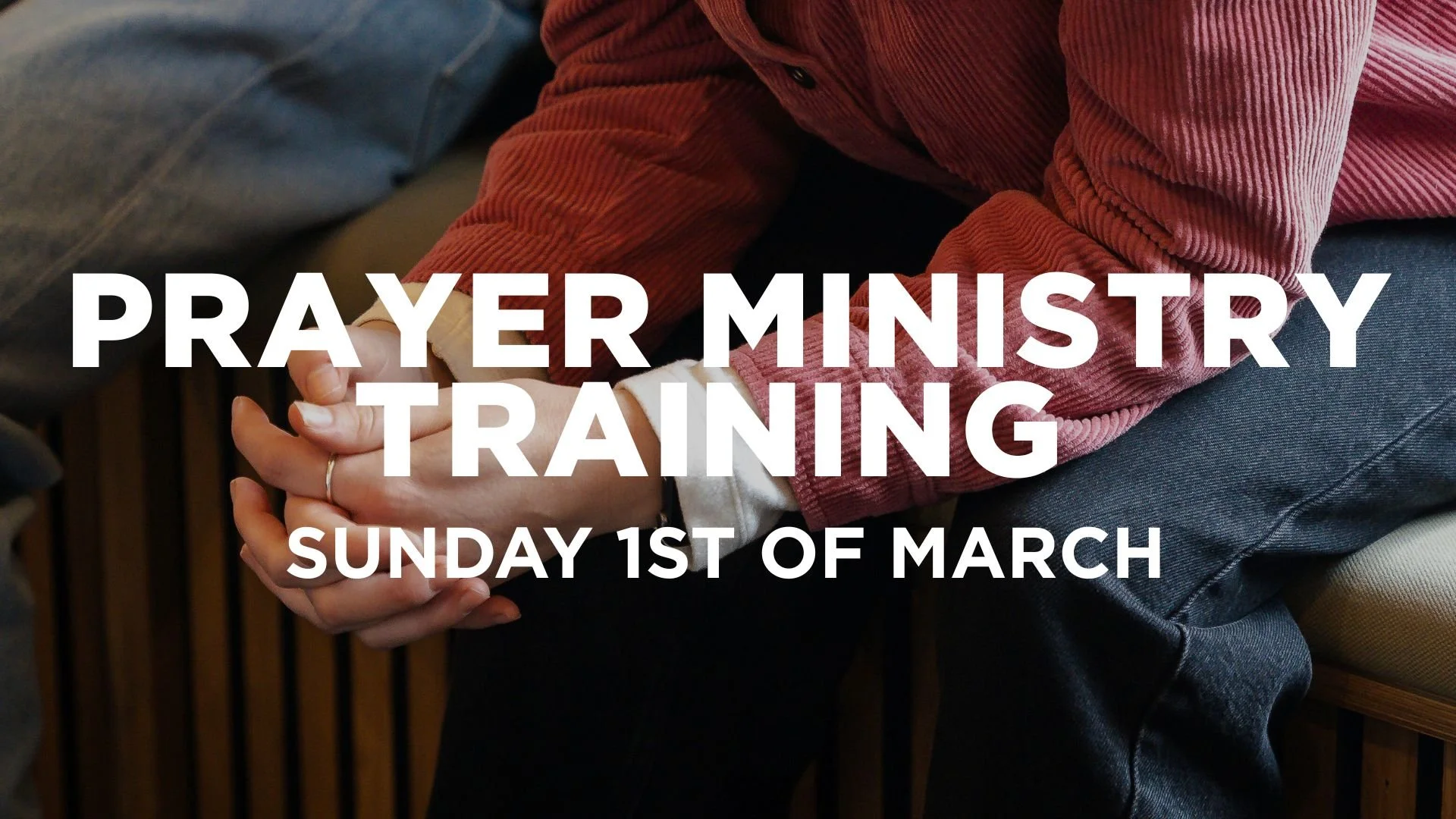 Prayer Ministry · Training session