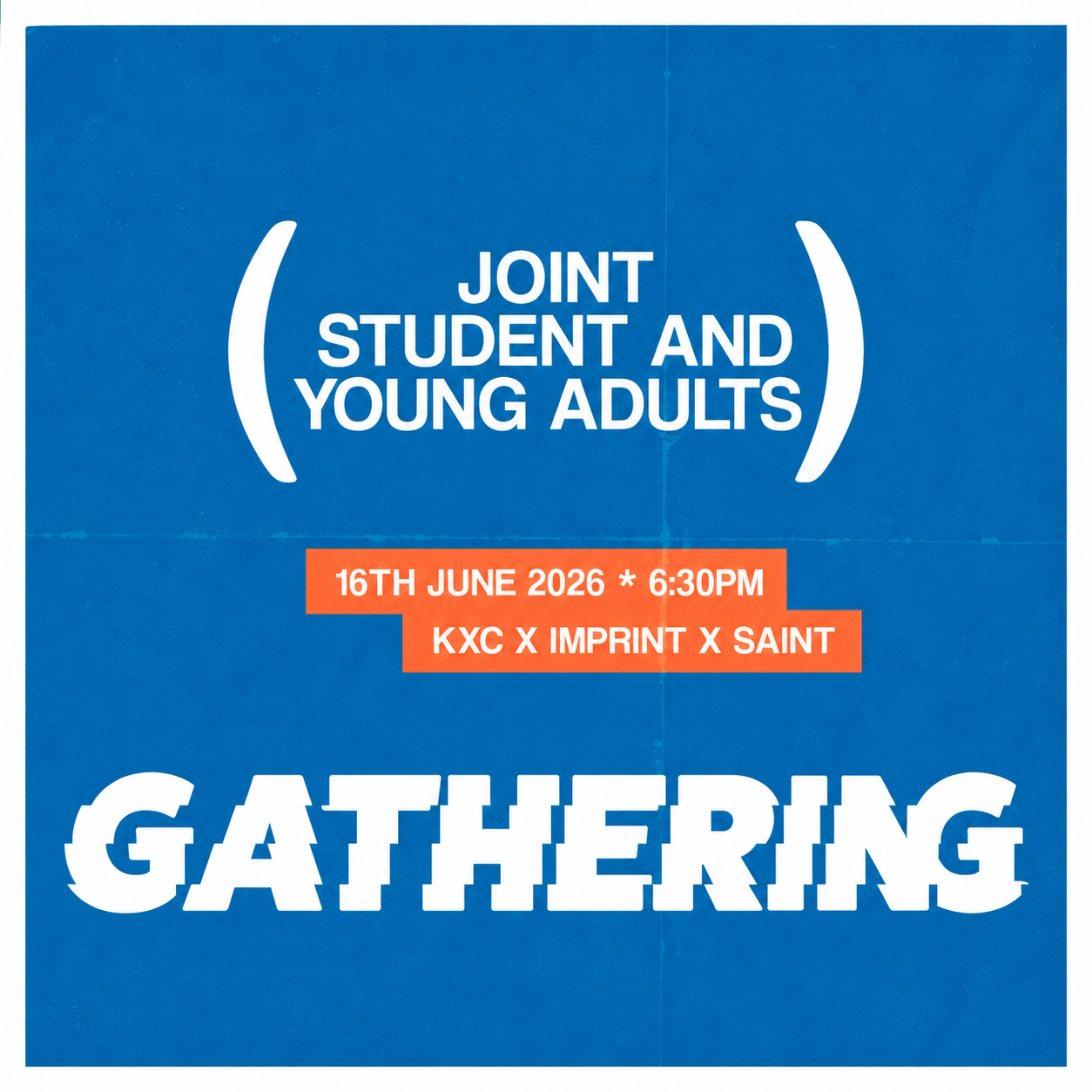 Joint Student/ Young Adult Gathering