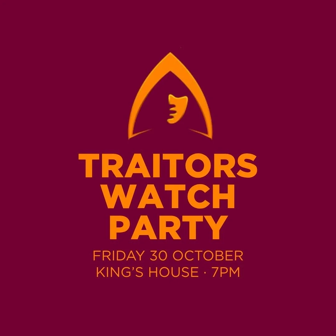 5:30 Congregation Social: Traitors Finale Watch-party! 