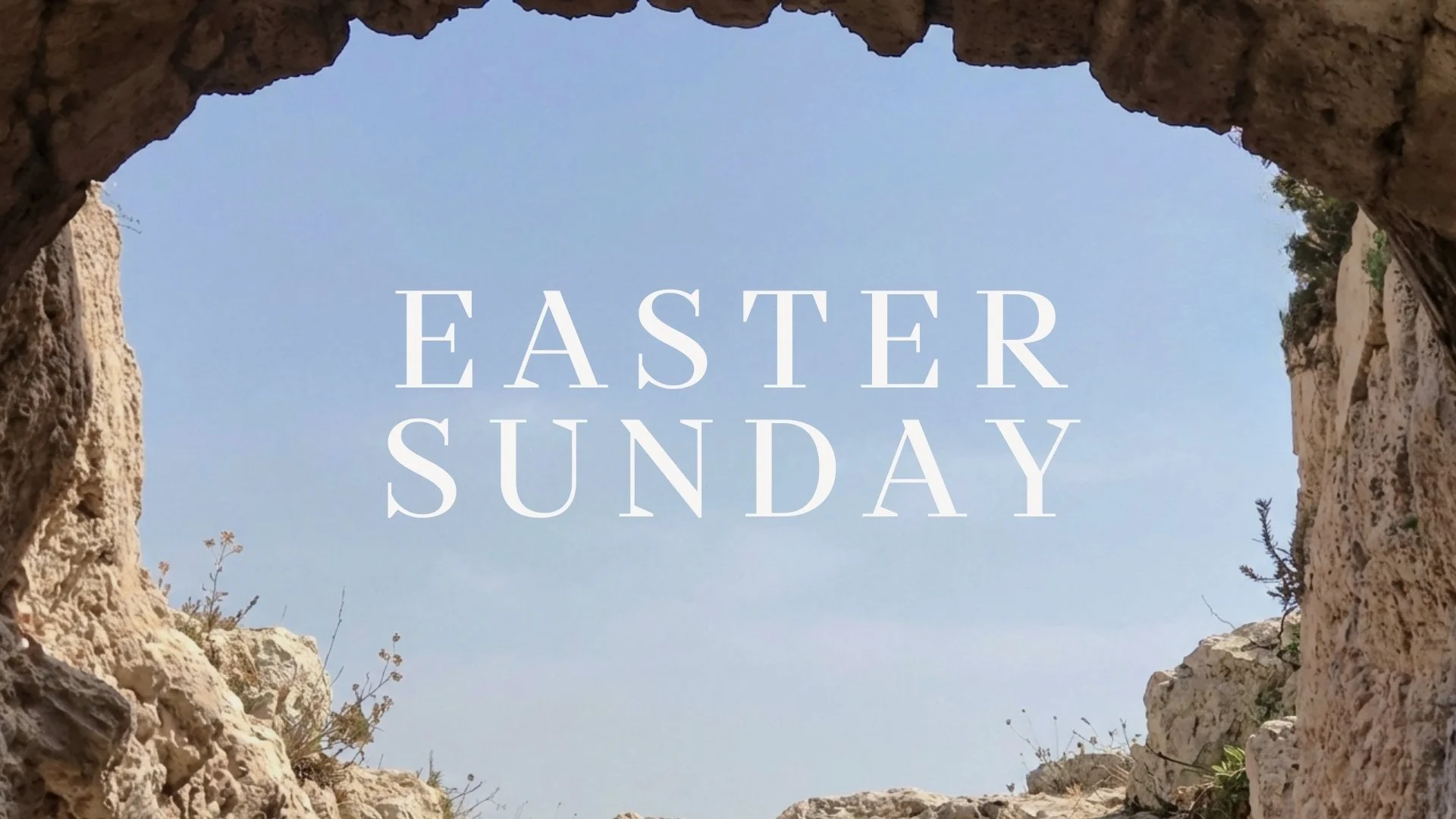 HOLY WEEK  ·  EASTER SUNDAY