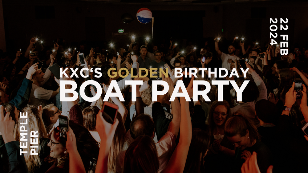 KXC's Golden Birthday Boat Party — KXC