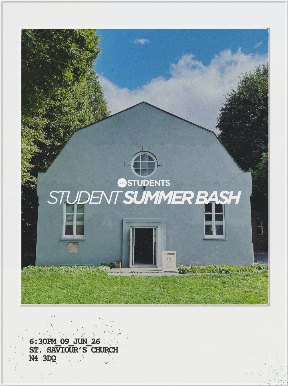 STUDENT SUMMER BASH