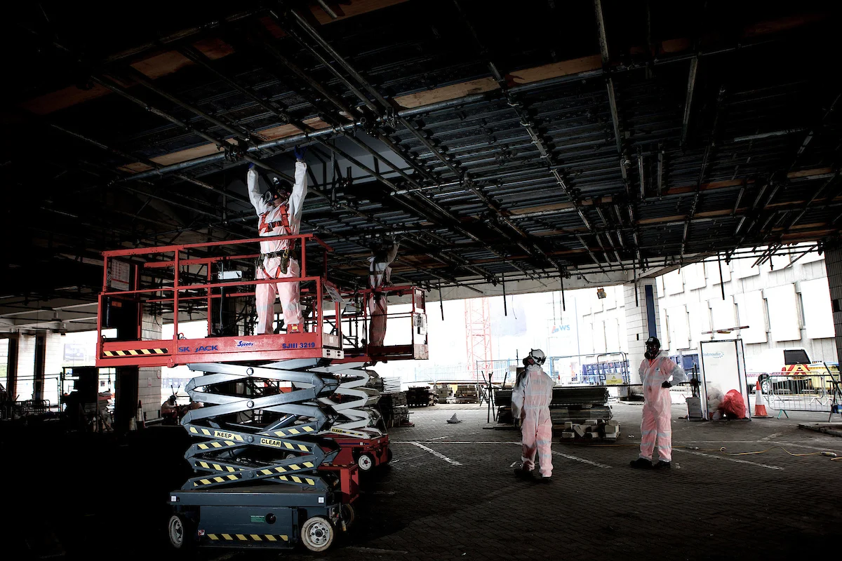 Asbestos Removal at Birmingham New Street Station (Copy)