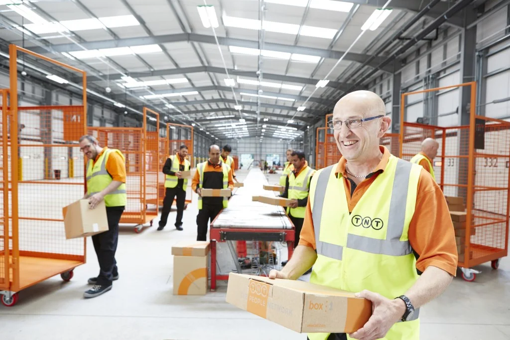 TNT Swindon Depot Magazine Photo Shoot