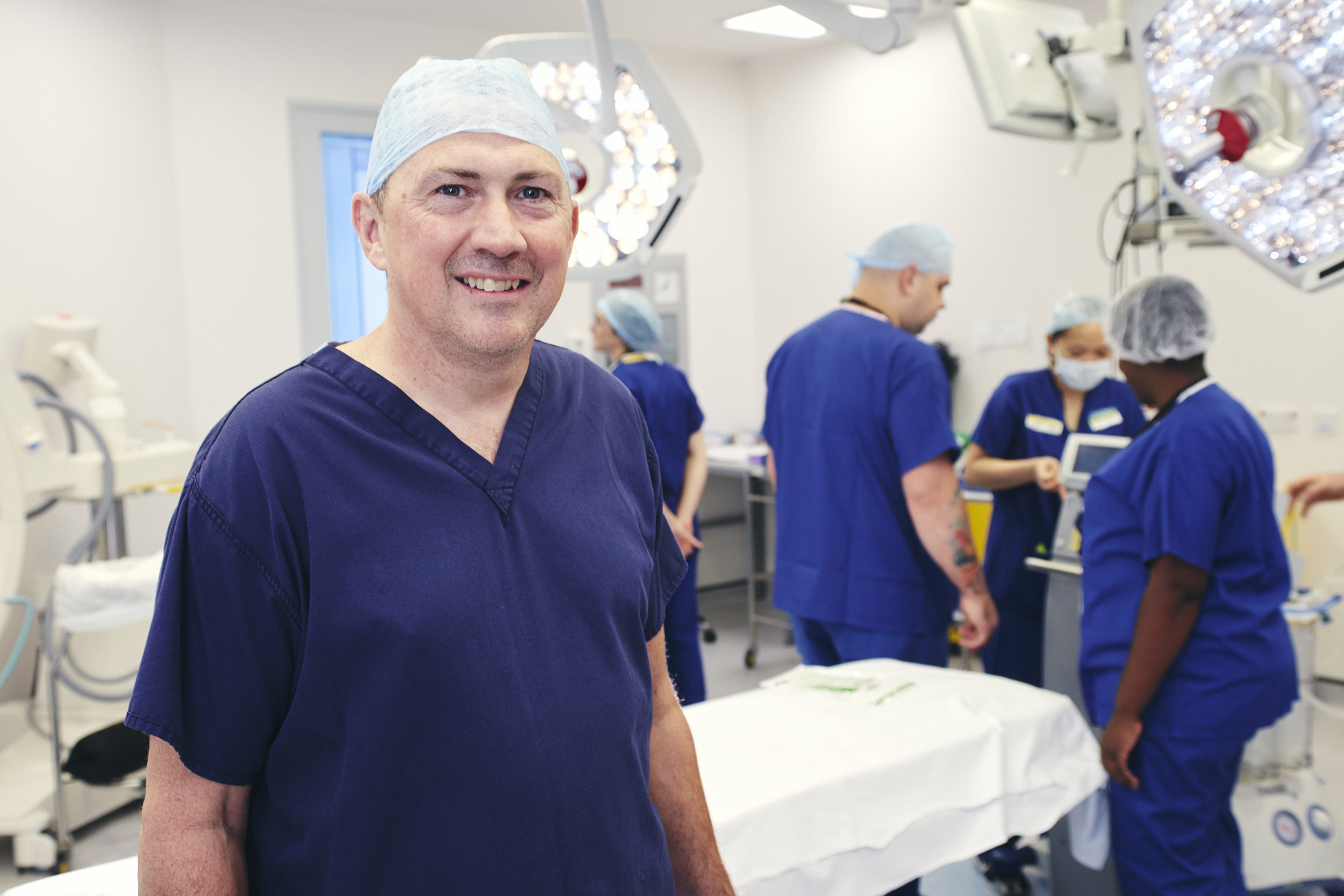 Surgeon at Beacon Hospital in Operating Theatre
