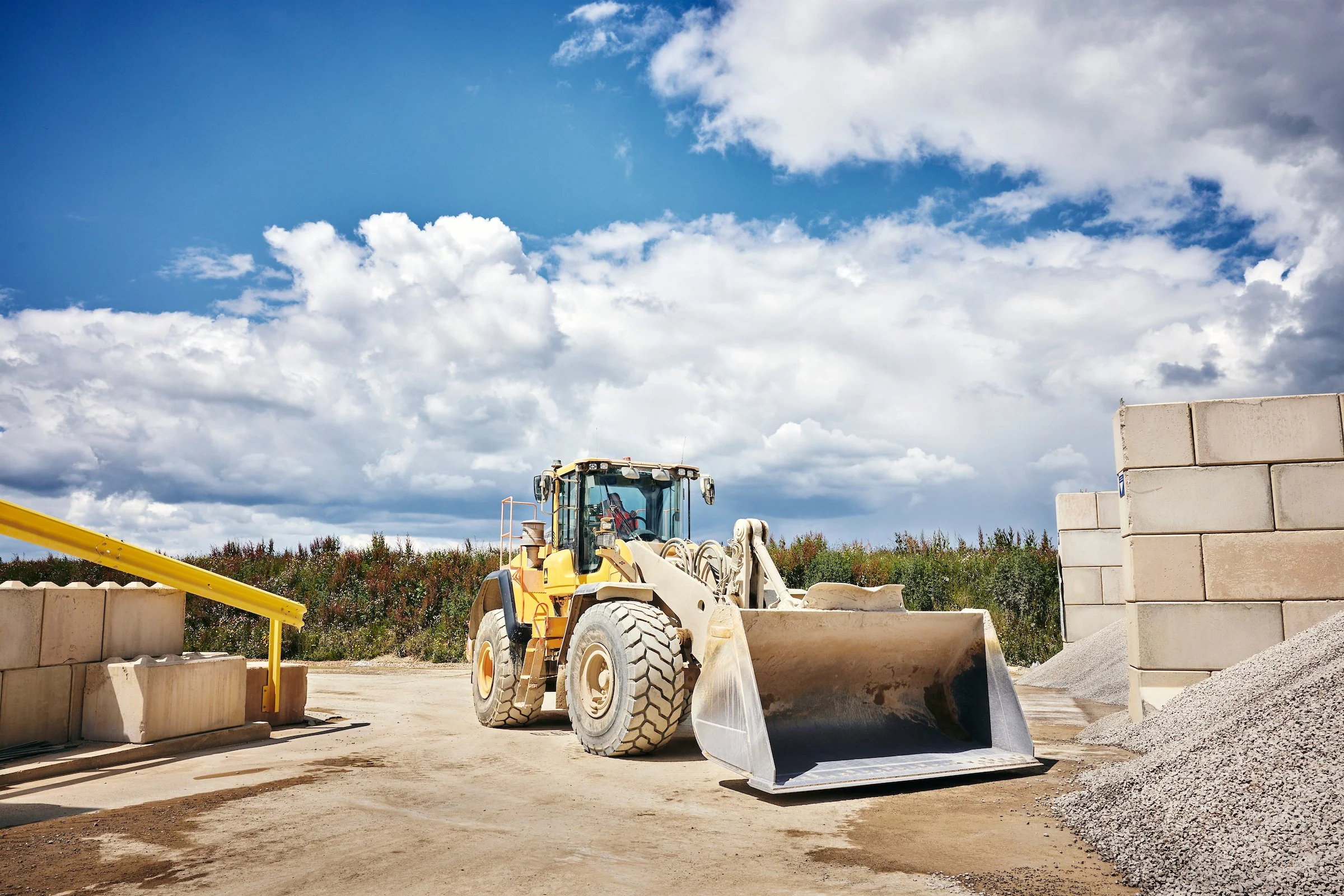 CRH Tarmac at HS2. Machinery Construction photography