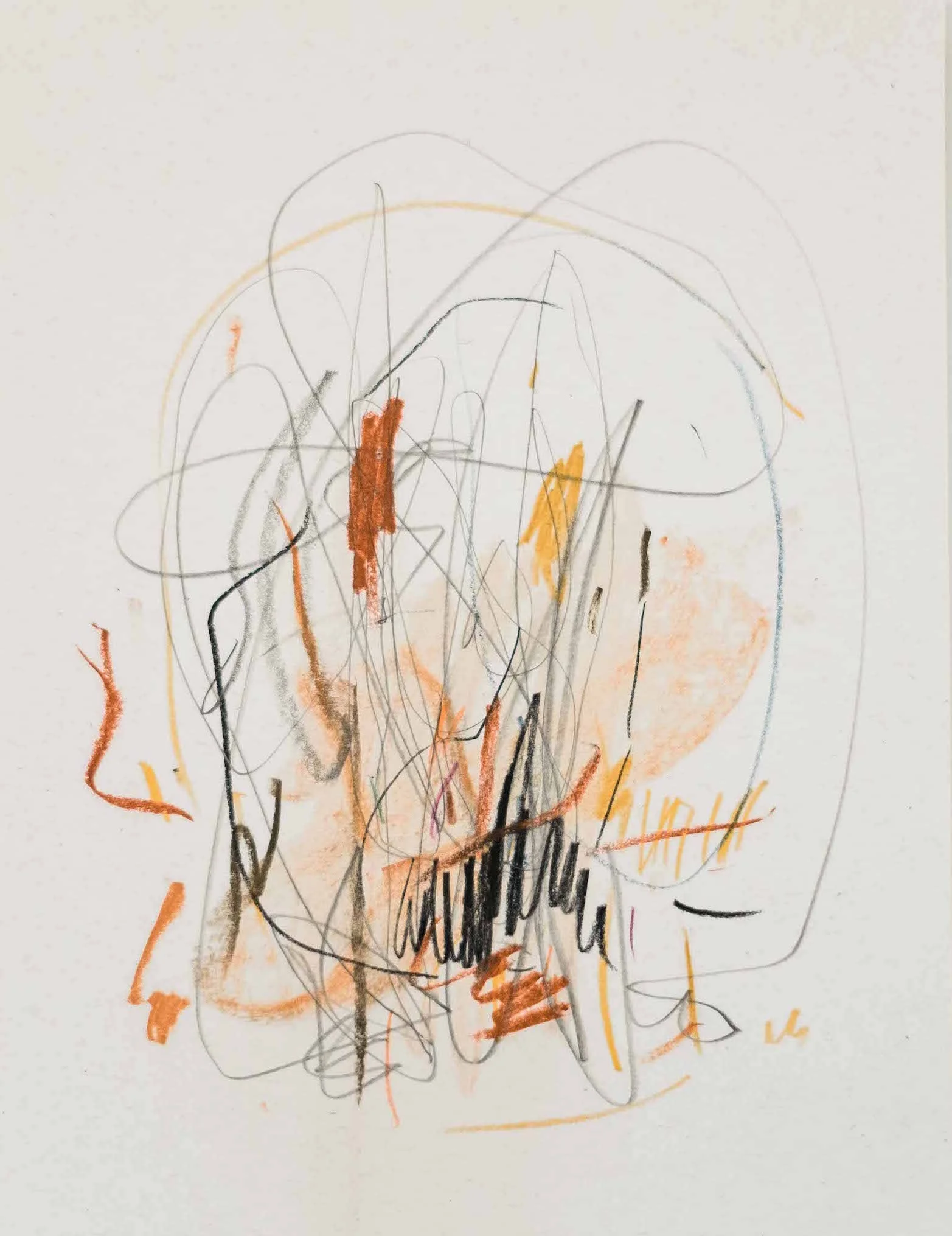 Childlike Differences / 8.5” x 11” / graphite, chalk pastel, colored pencil and charcoal on paper
