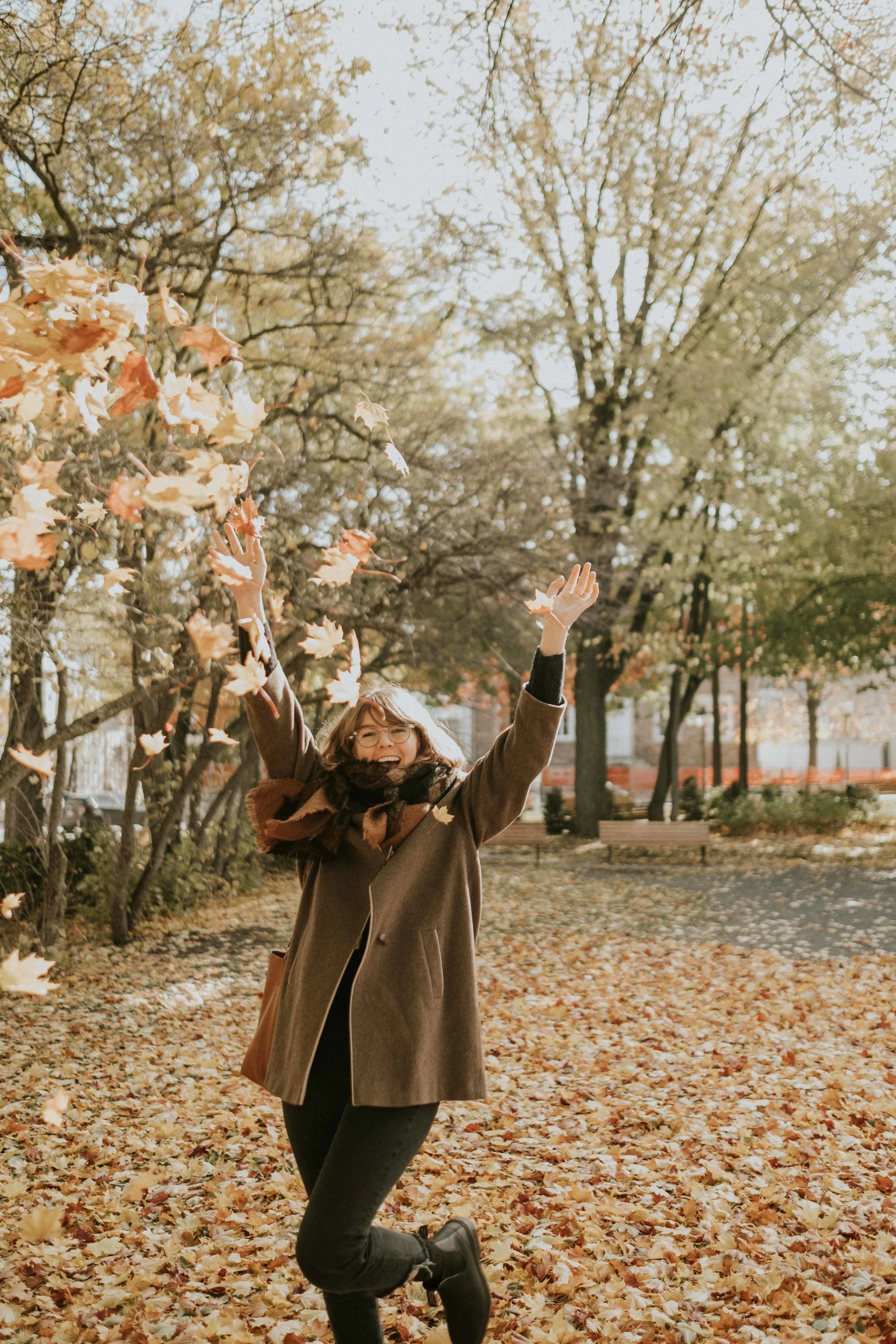 Yep… these leaves… made me into a happy little kid