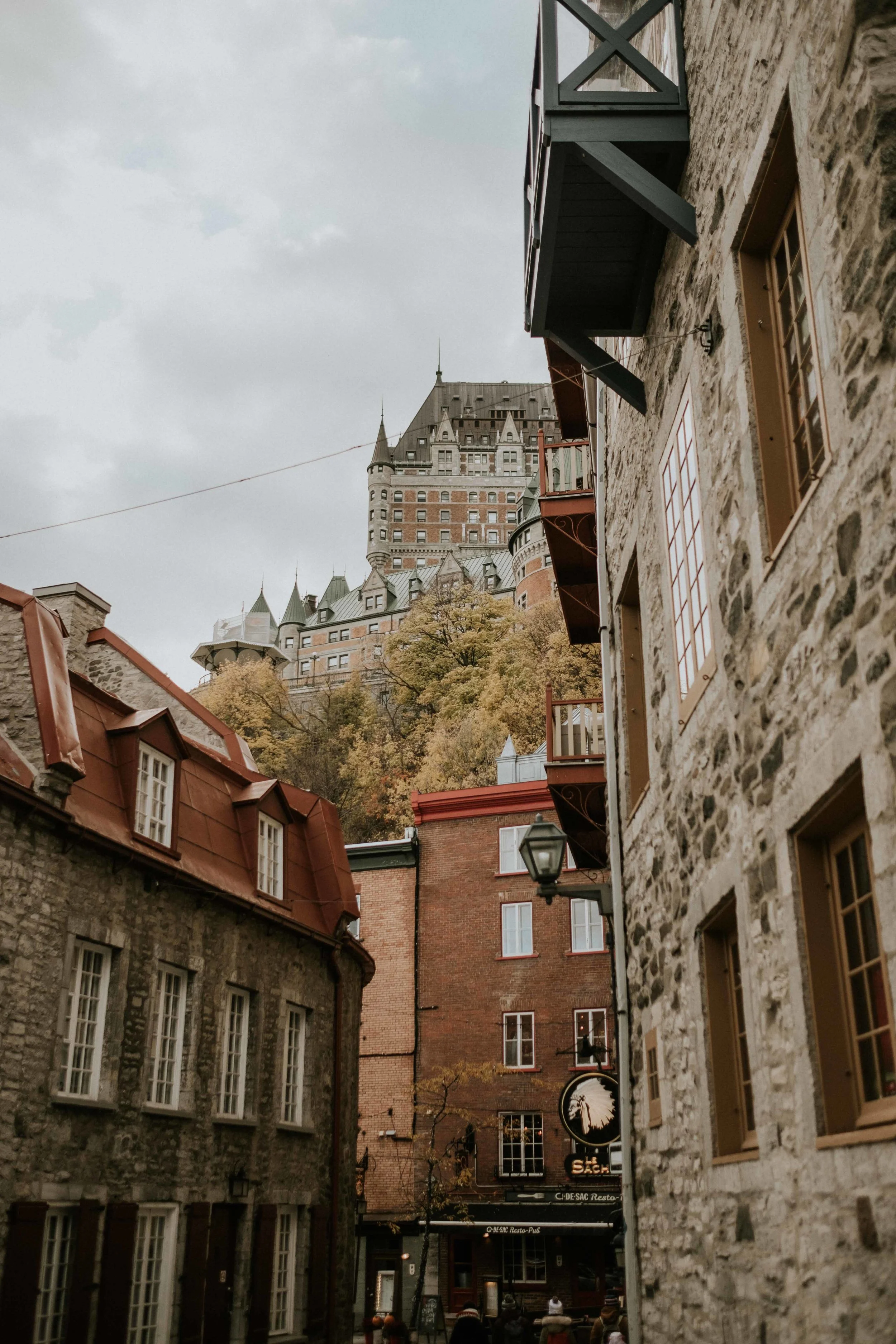 Quebec City. Such a stunning place.