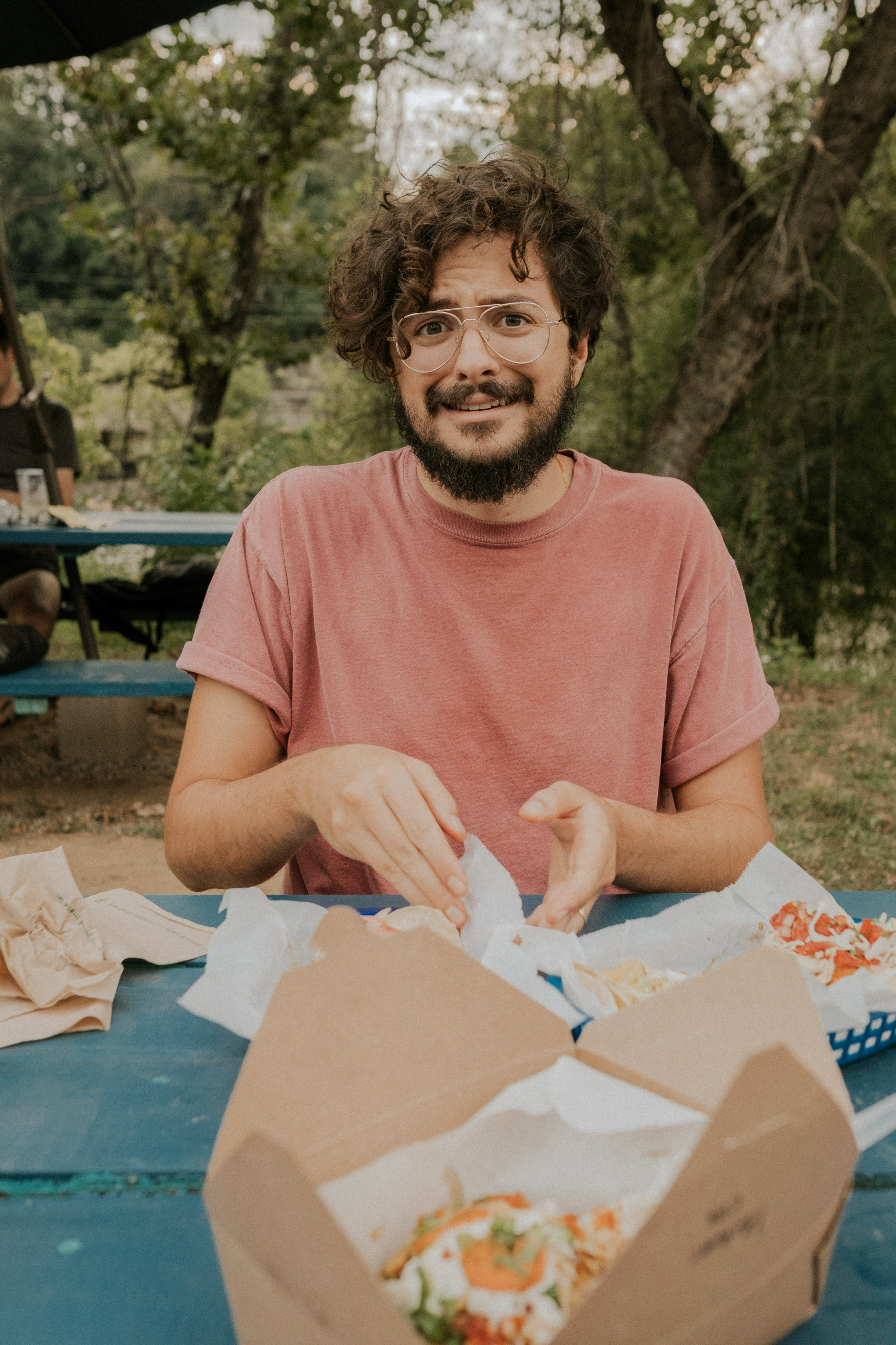 Jesús loves White Duck Taco … ha