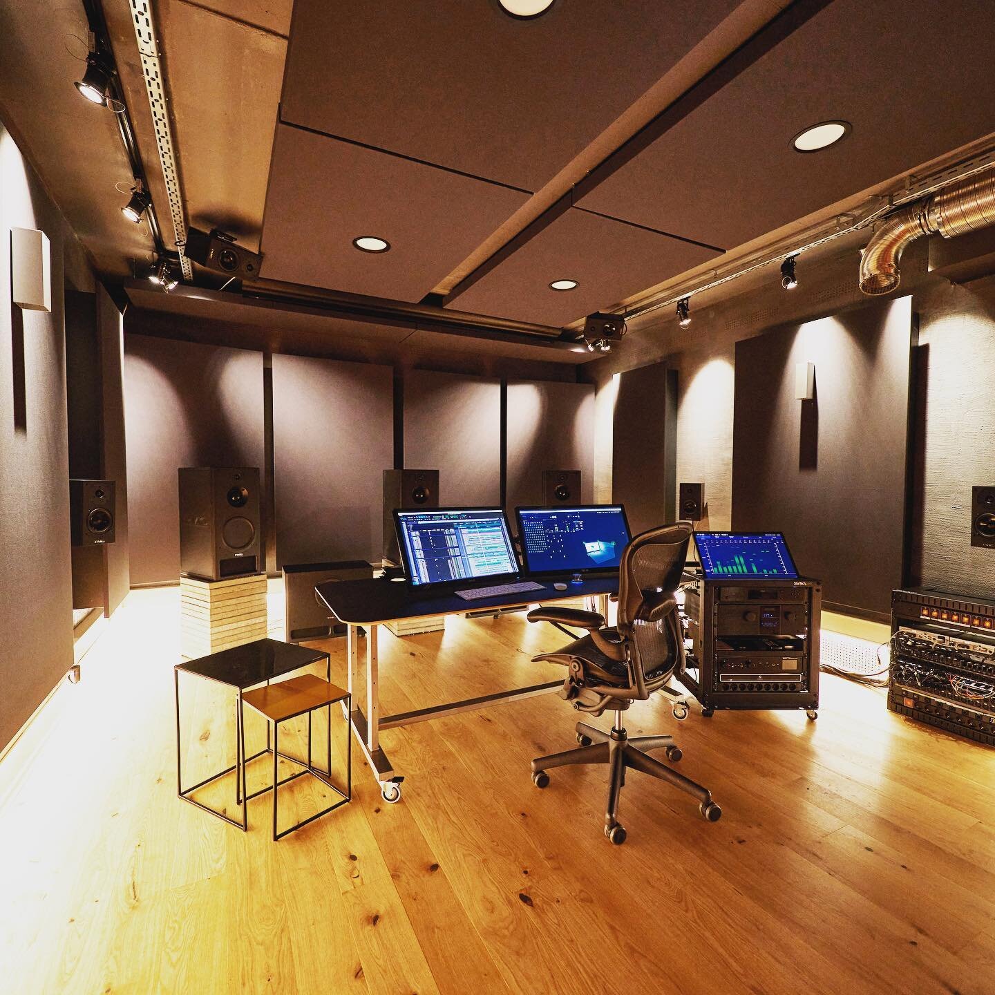 Done! Welcome to our new immersive studio. Mixing and Mastering for Dolby Atmos Music! #dolbyatmosmusic #applemusic #immersiveaudio