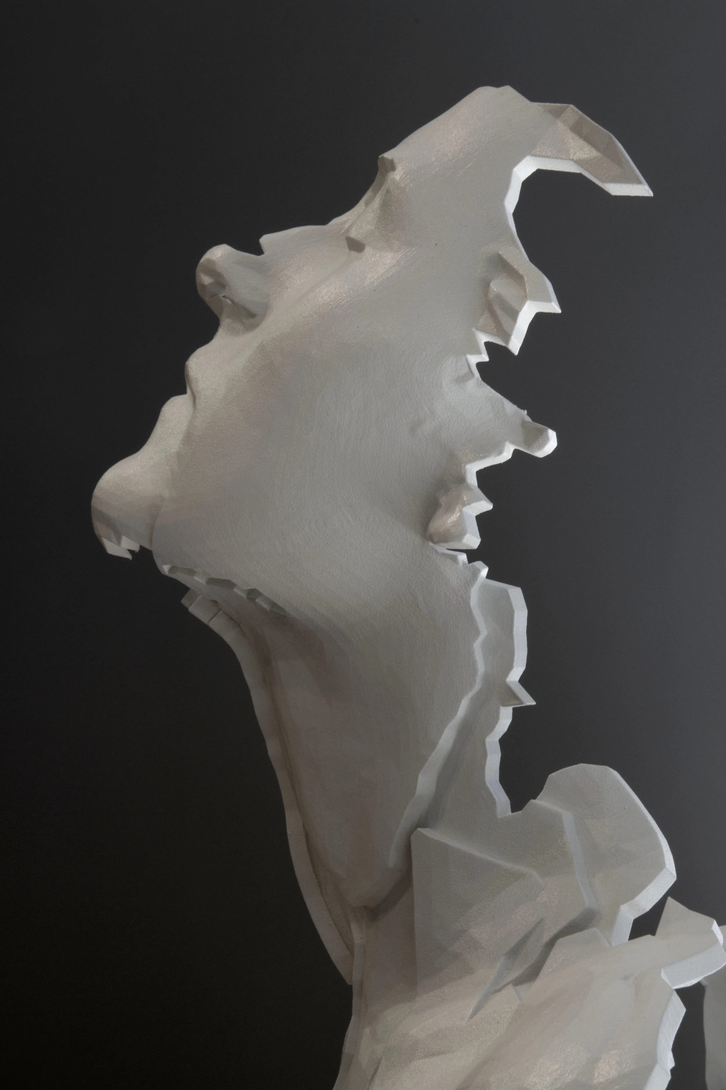Bust of a Woman with Head Thrown Back (detail)