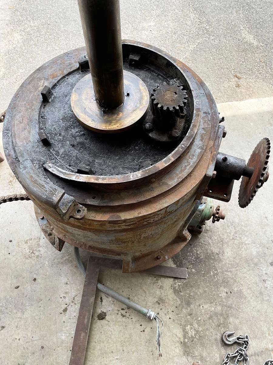 Replacing the Water Packer 6/21/23 — MUIRHEAD CANNING COMPANY