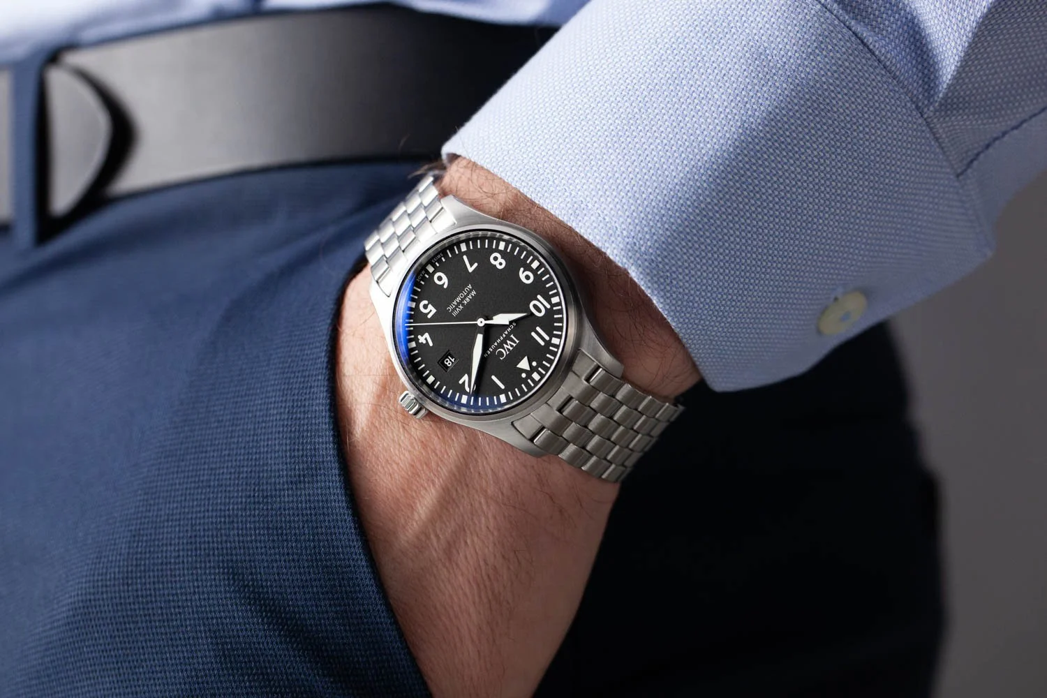 IWC Pilot Mark XVIII Black Dial NEW IW327015 042522 (13 of 13).jpg
