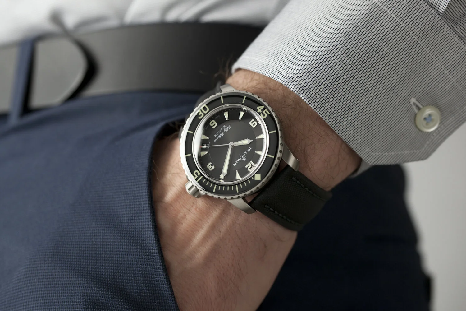 fifty fathoms titanium