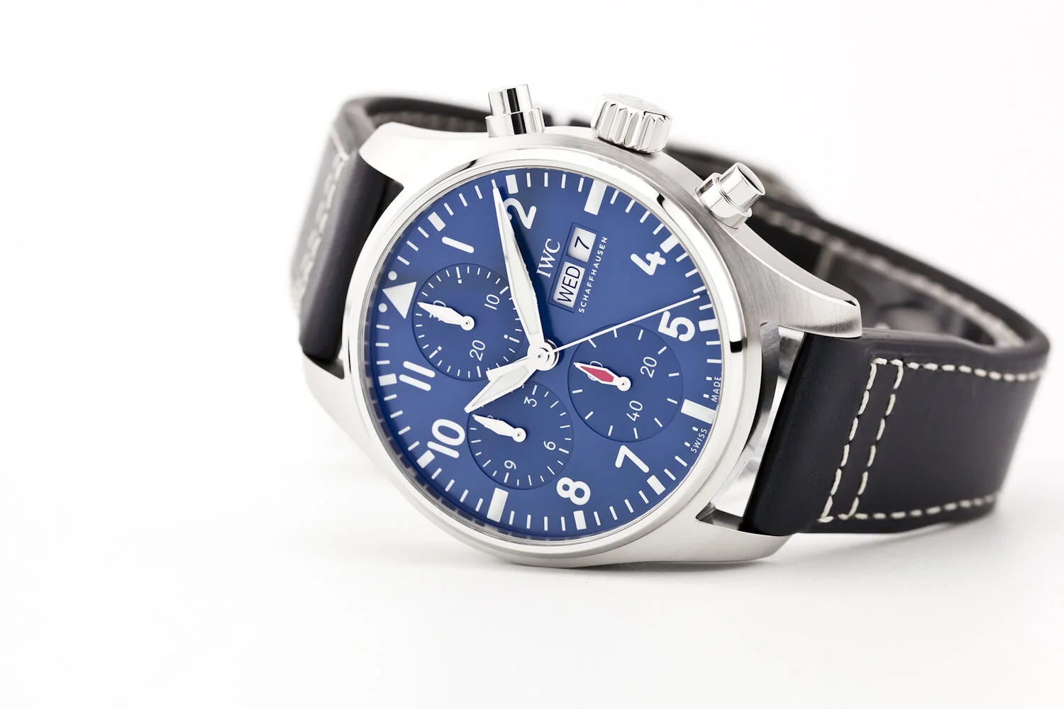 IWC Pilot Chronograph 41 Blue In-House Movement IW388101 — Watch Exchange  Co.