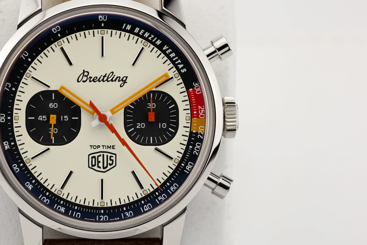 New Breitling Top Time Deus Limited Edition Stainless Steel Automatic Watch  A233101A1A1X1 – Luxury Brand Watches – Buy or Sell Your Watches Today
