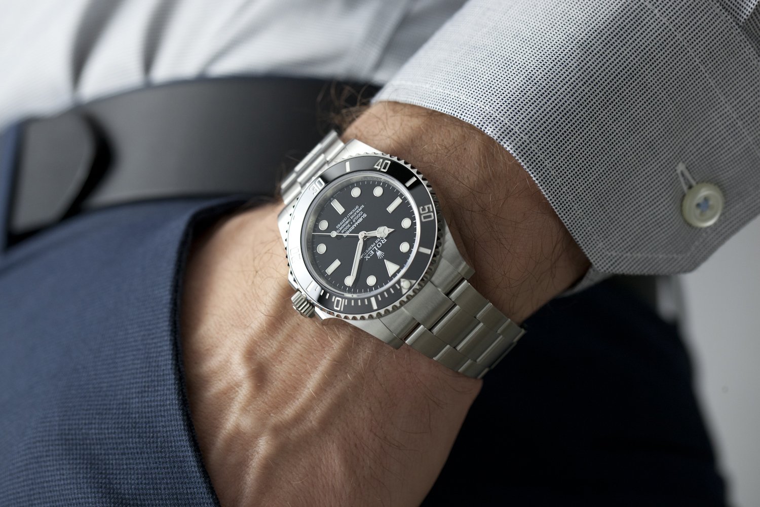 Rolex Sub No Date 124060 wrist shot.jpg