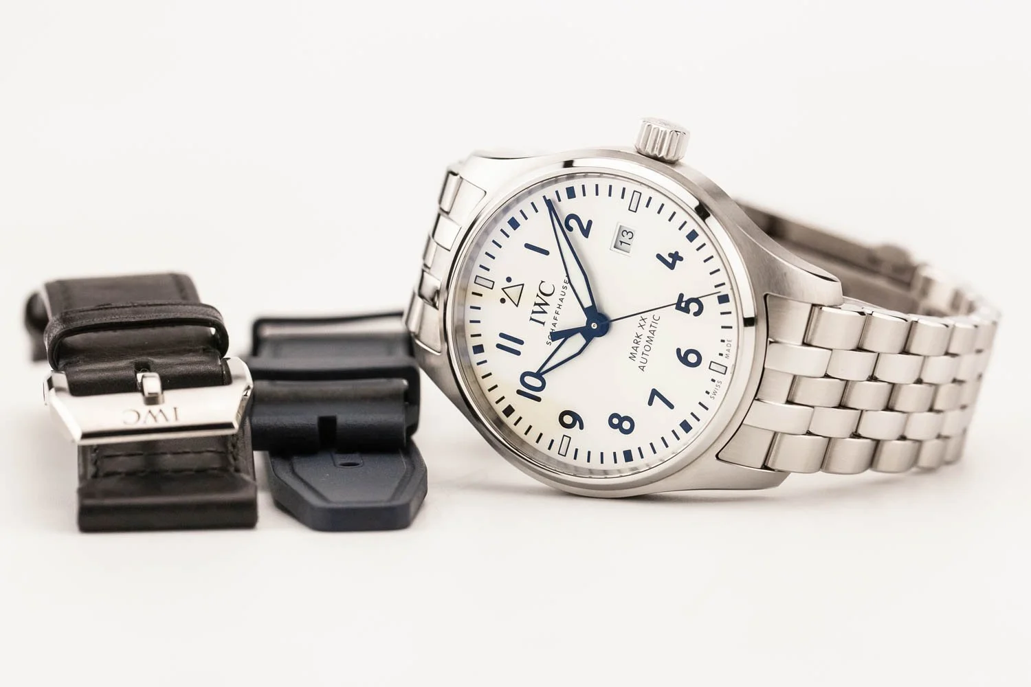 IWC Mark XX White Dial Leather Converted PO IW328207 101326 (1 of 11).jpg