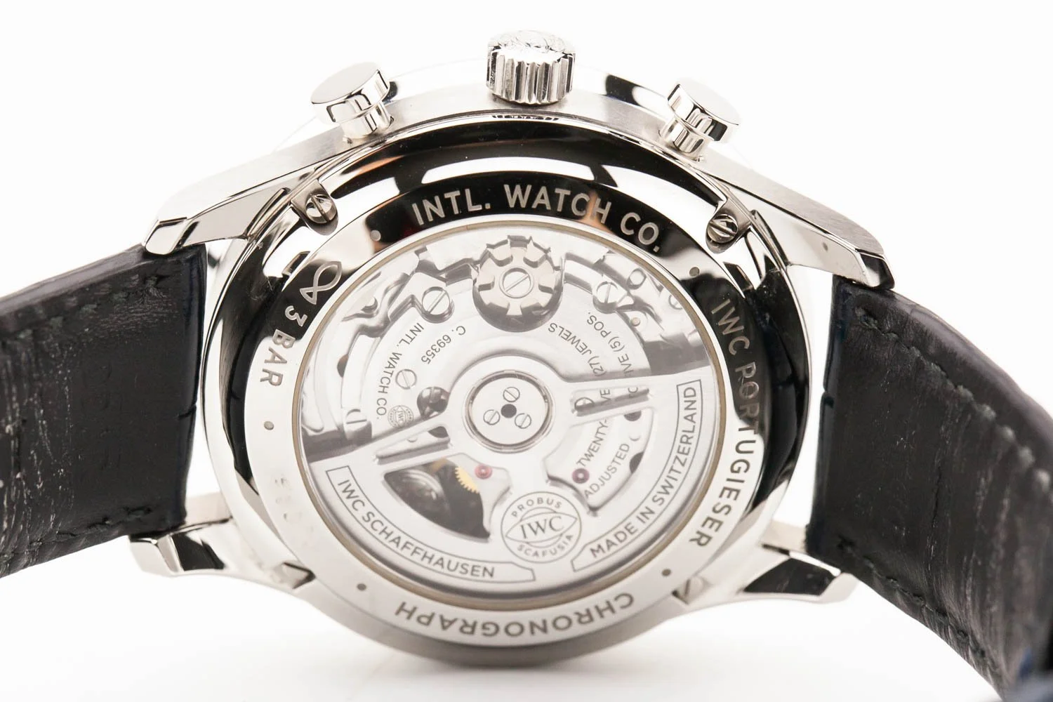 IWC Portugieser Chronograph Blue Numerals Mint IW371605 072525 (8 of 9).jpg