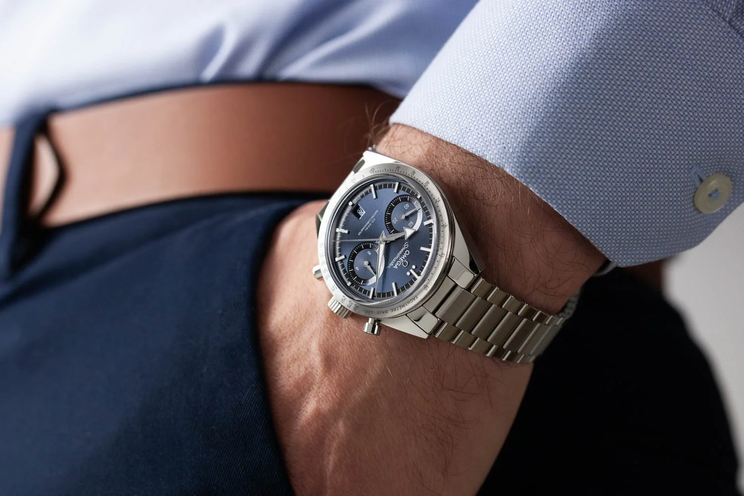 Omega Speedmaster '57 Blue Dial Bracelet PO 012924 (11 of 11).jpg