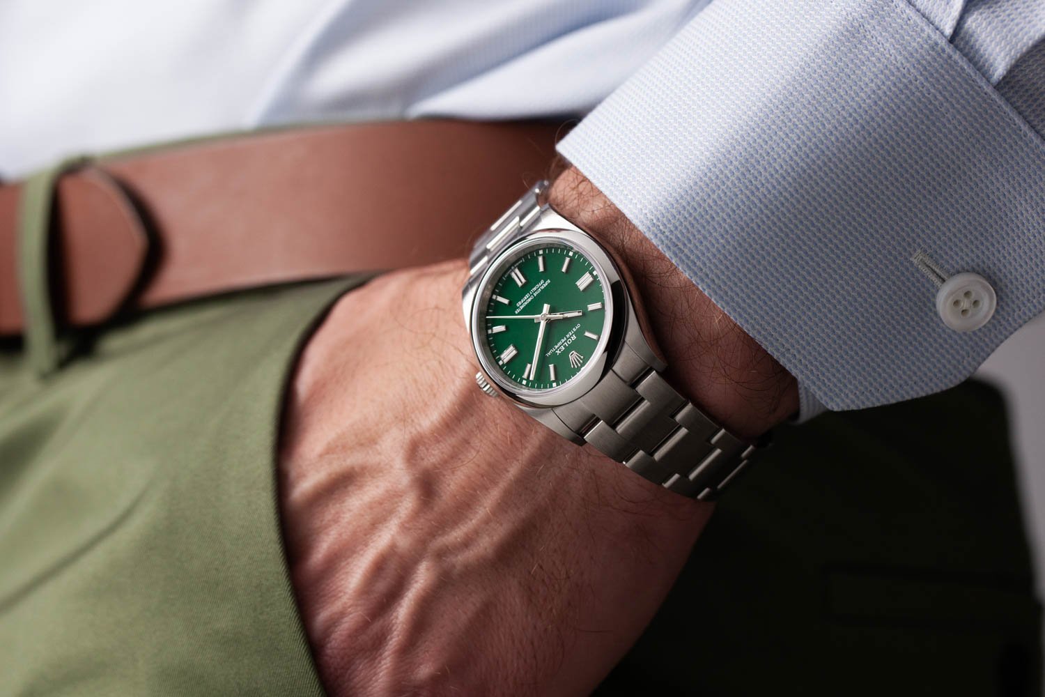Rolex Oyster Perpetual 36 Green Dial NEW 126000 070825 (1 of 11).jpg
