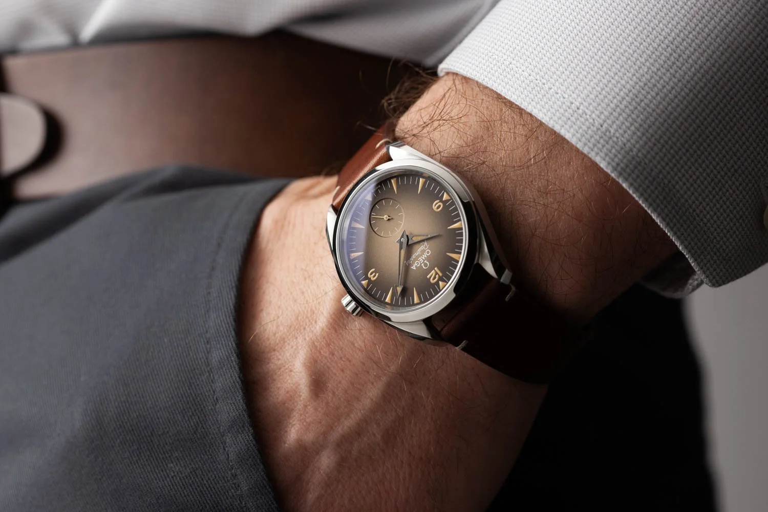 Omega Railmaster 38mm Brown Leather PO 100126 (1 of 1).jpg