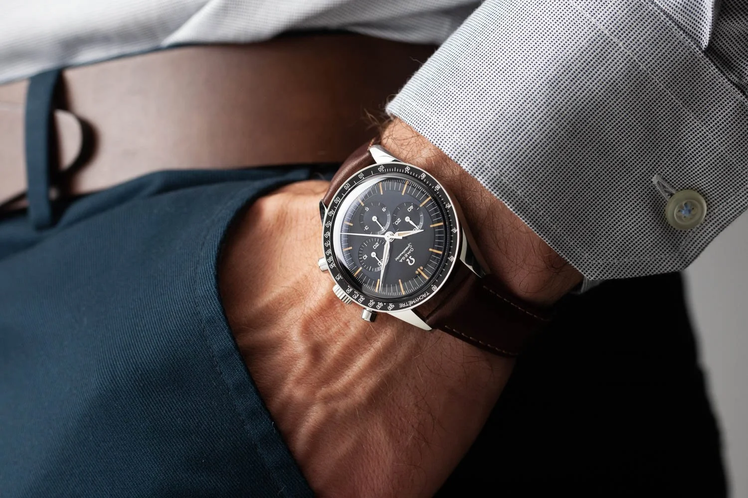 Omega Speedmaster FOIS Brown Leather Strap NEW 091825 (1 of 10).jpg
