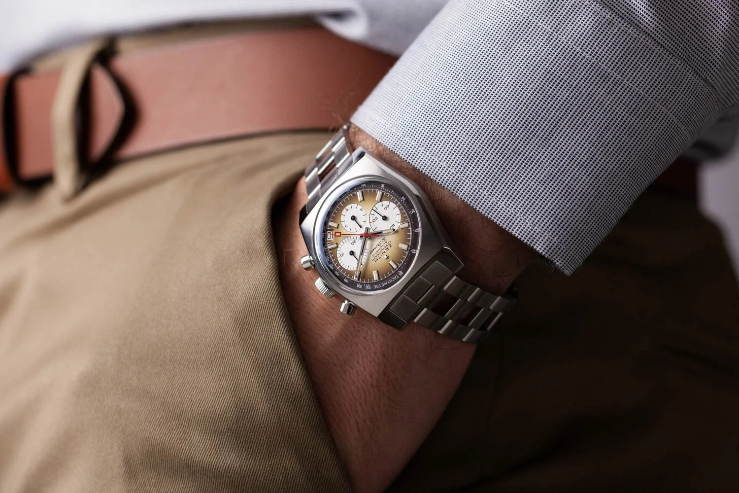 Zenith Chronomaster A385 Revival Brown Dial 071023 (1 of 1).jpg