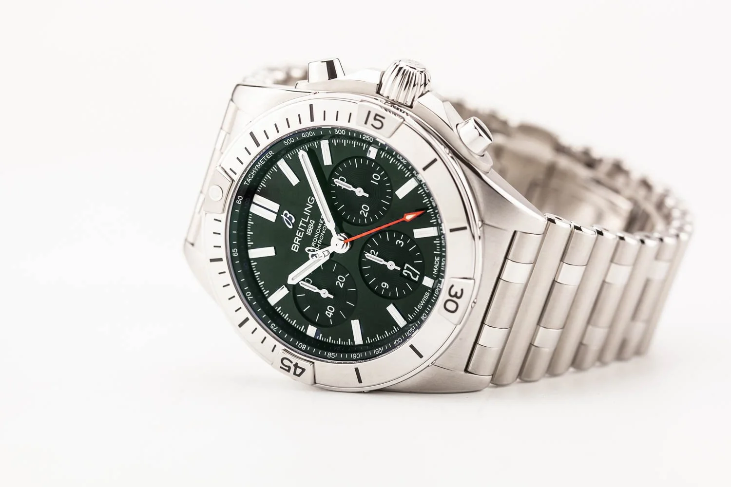 Breitling Chronomat B01 42 Green Dial NEW AB0134101L2A1 020626 (1 of 11).jpg