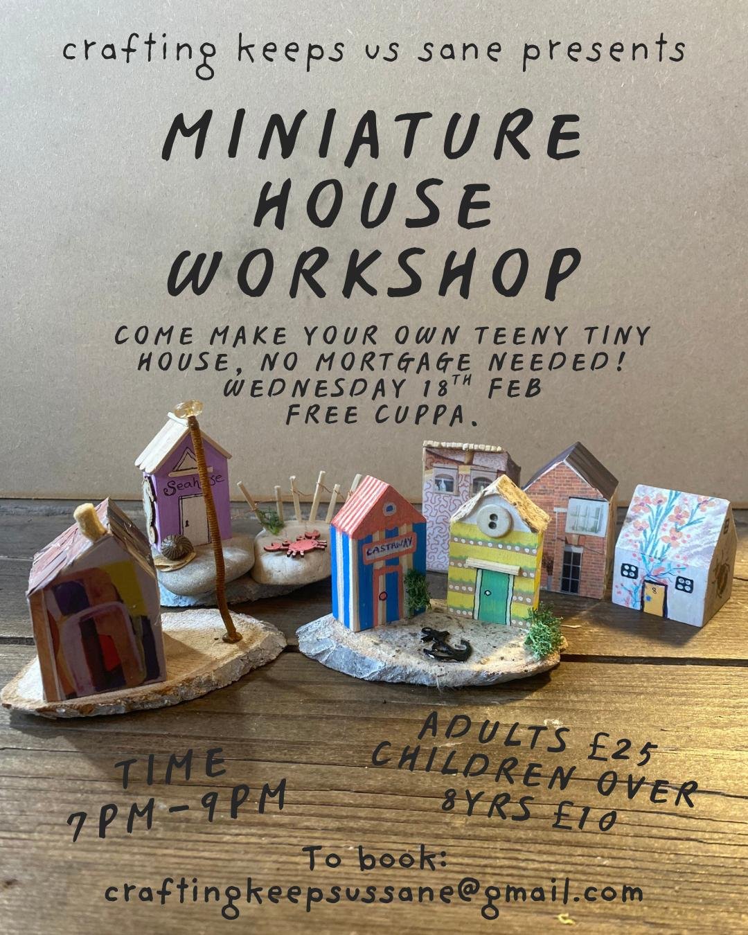 Curious Magpie Miniature House Workshop