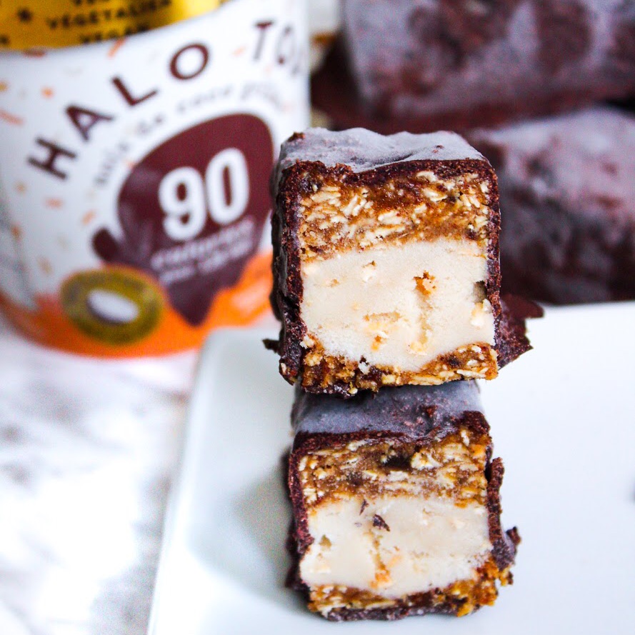 Frozen S Mores Bars Halo Top Ca