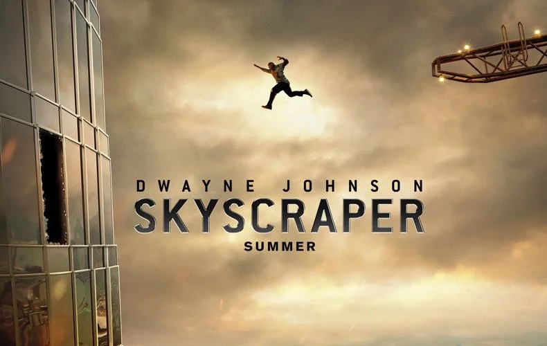 'Skyscraper' The new Dwayne Johnson film debuts it's first trailer!