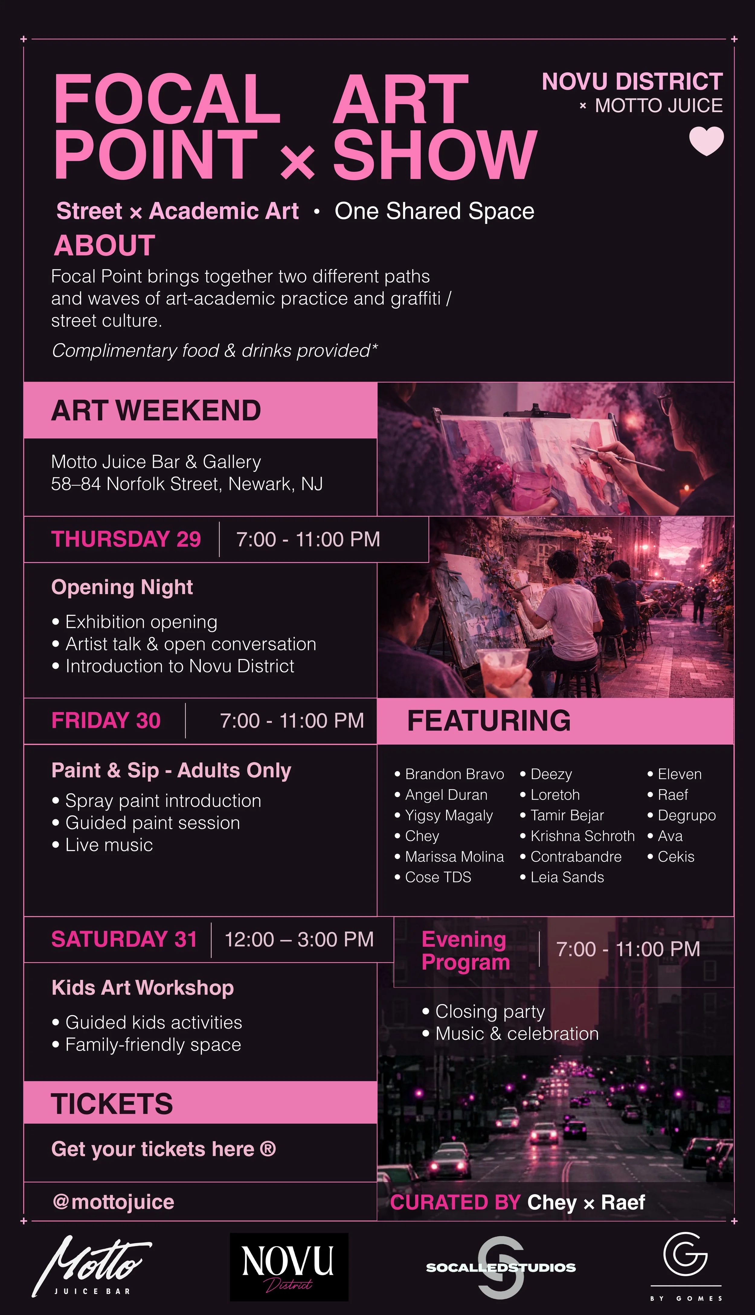 Focal Point - Art Show @ Motto