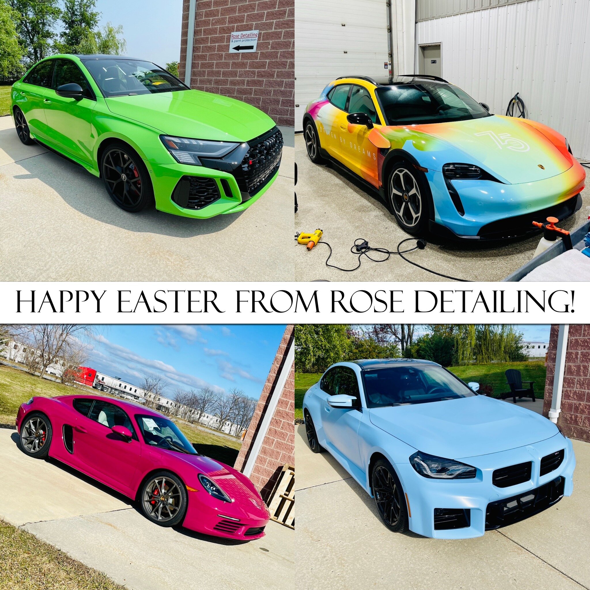 Wishing you an eggs-cellent Easter from the Rose Detailing team!

#rosedetailing #easter2024 #happyeaster