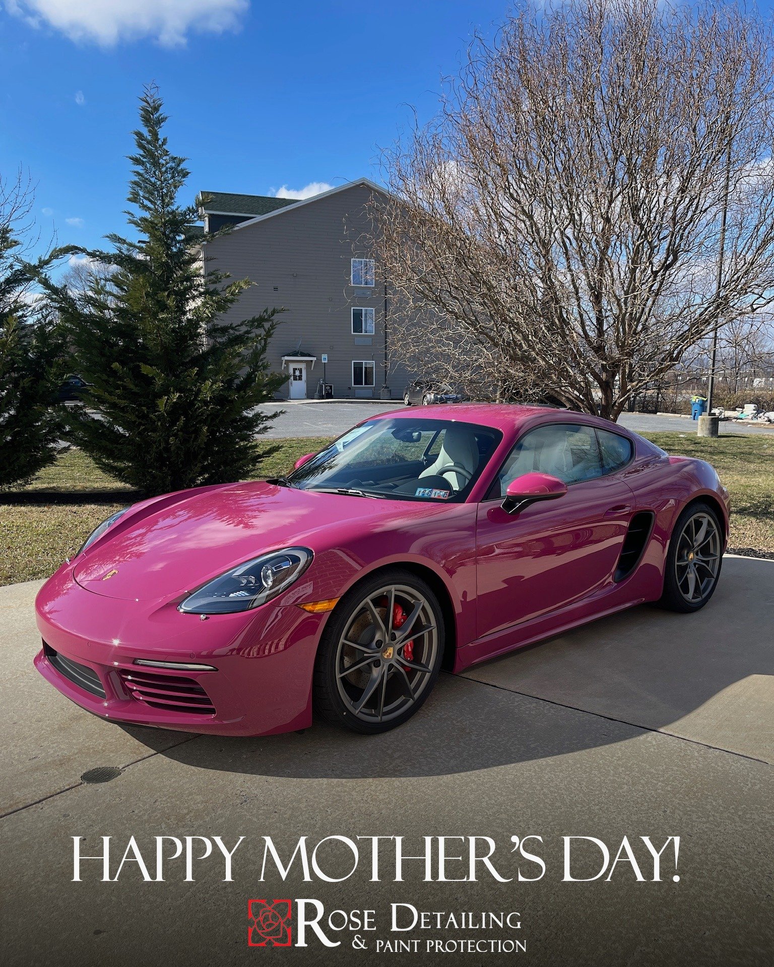 Happy Mother&rsquo;s Day from Rose Detailing 🌹💗

#rosedetailing #mom #mothersday #rubystar #porsche