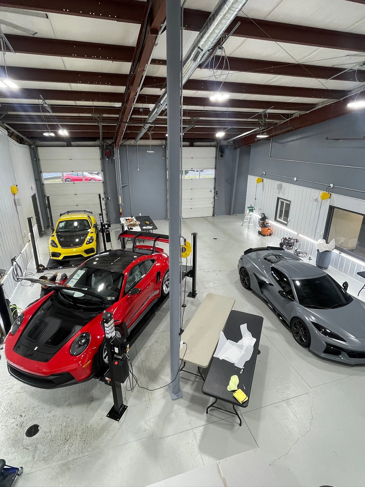 Now this is a STACKED day at Rose! Contact us today and ask how you can add your ride to this lineup!

#rosedetailing #xpel #ppf #ceramiccoating