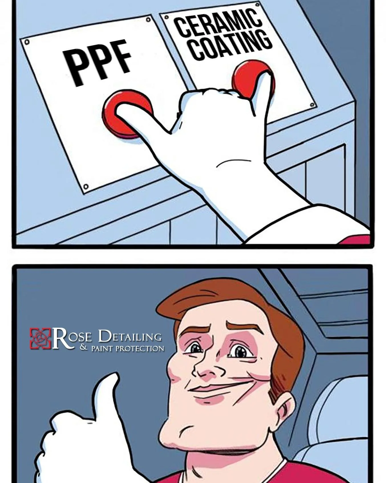 Why not both? 🤷&zwj;♂️

#rosedetailing #ppf #ceramiccoating