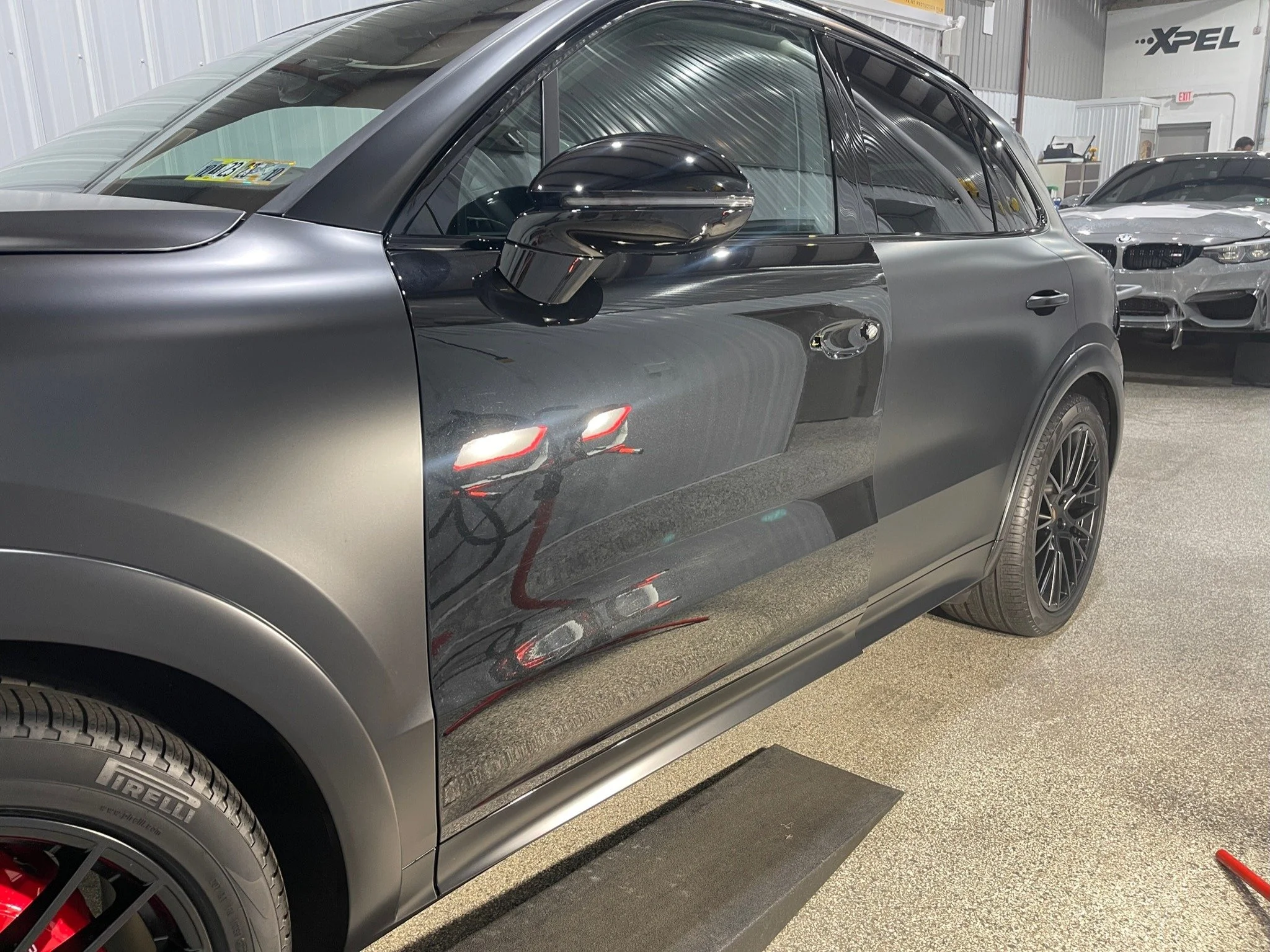 The difference speaks for itself! Give your ride the protection it deserves along with a completely transformed matte finish with XPEL STEALTH! #rosedetailing #xpel #xpelstealth #ppf
