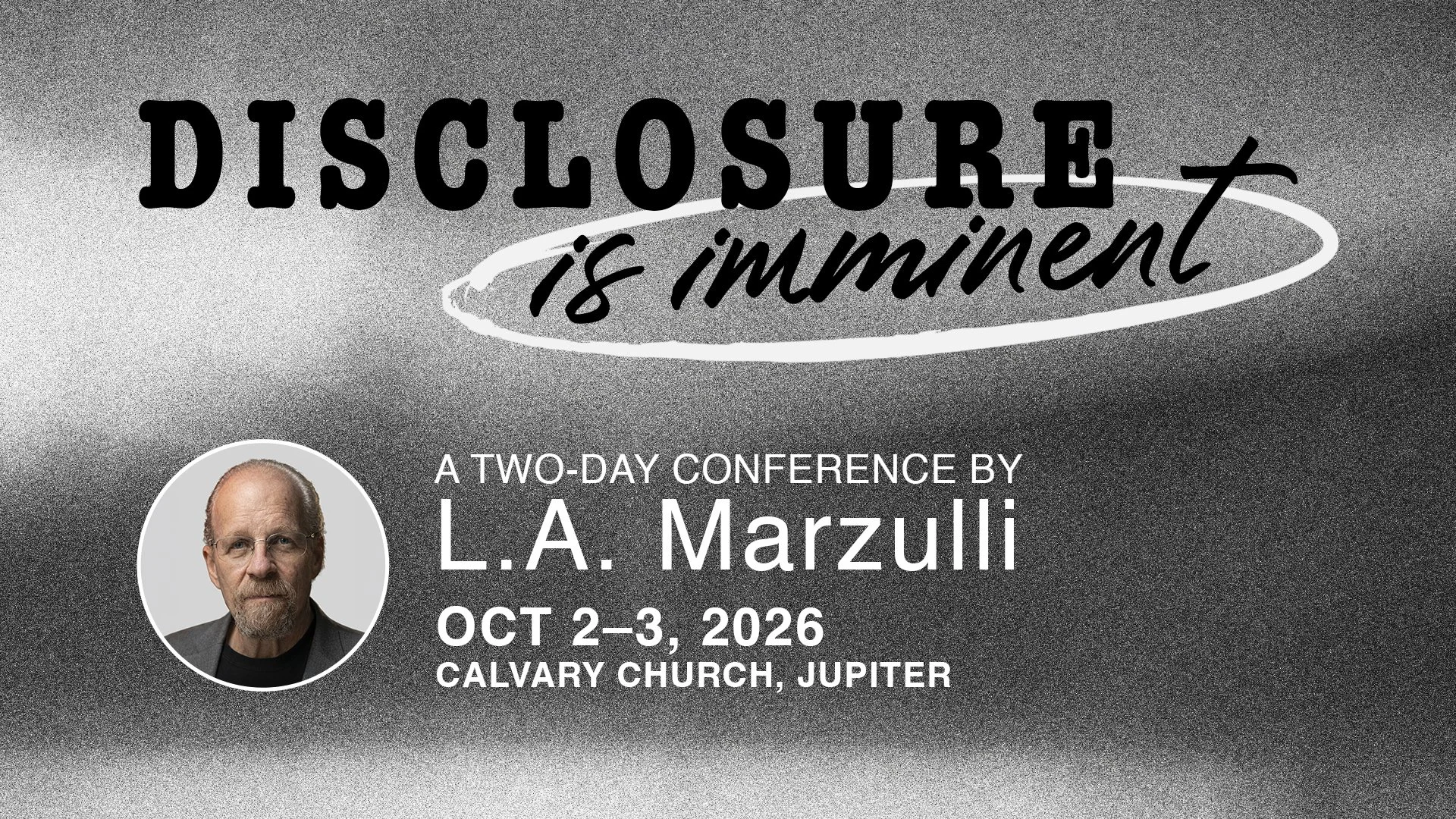 Disclosure is Imminent