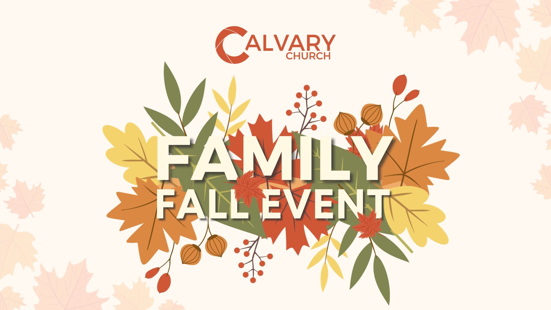 Calvary Kids Events