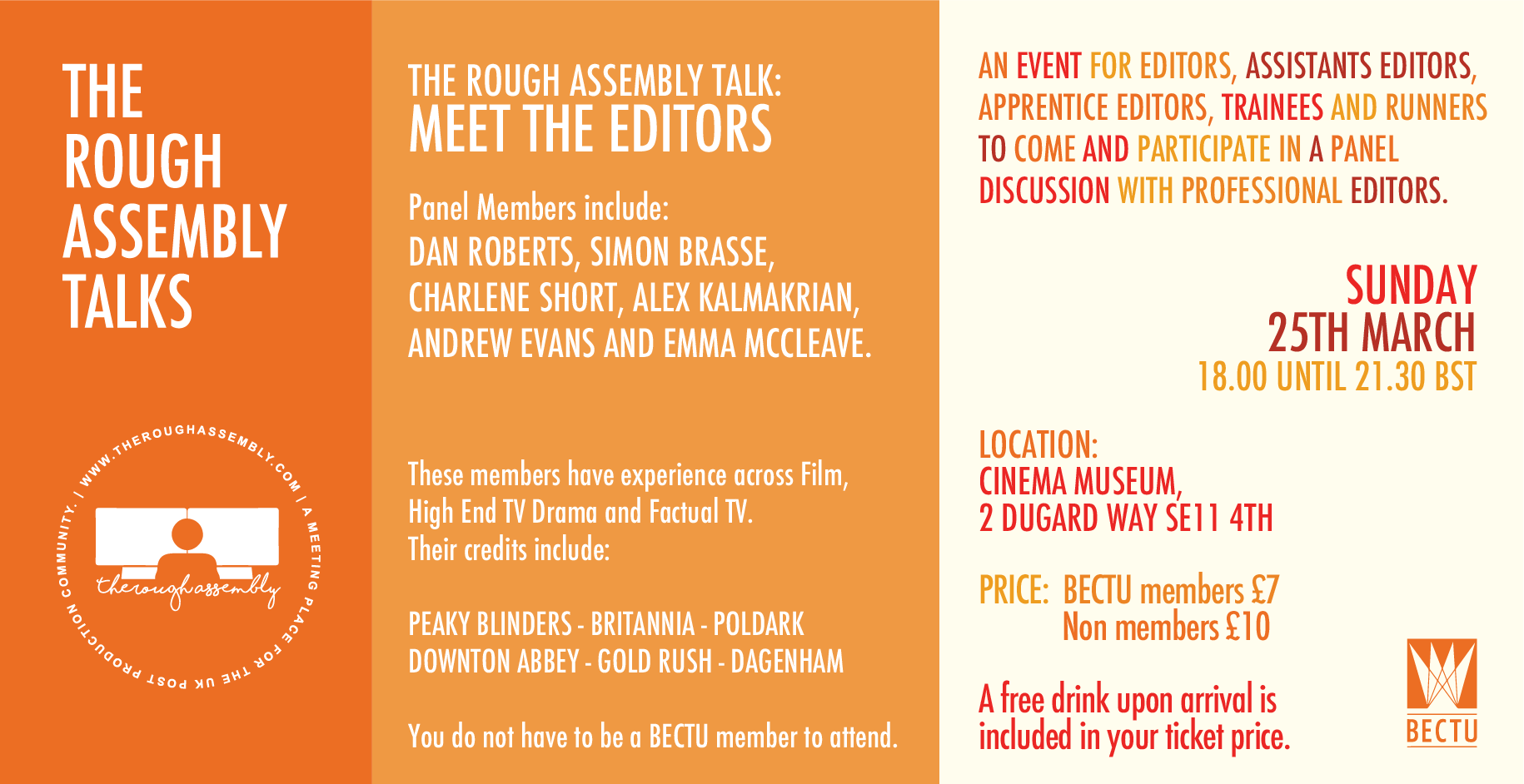 The Rough Assembly Talks Meet the Editors Learn More