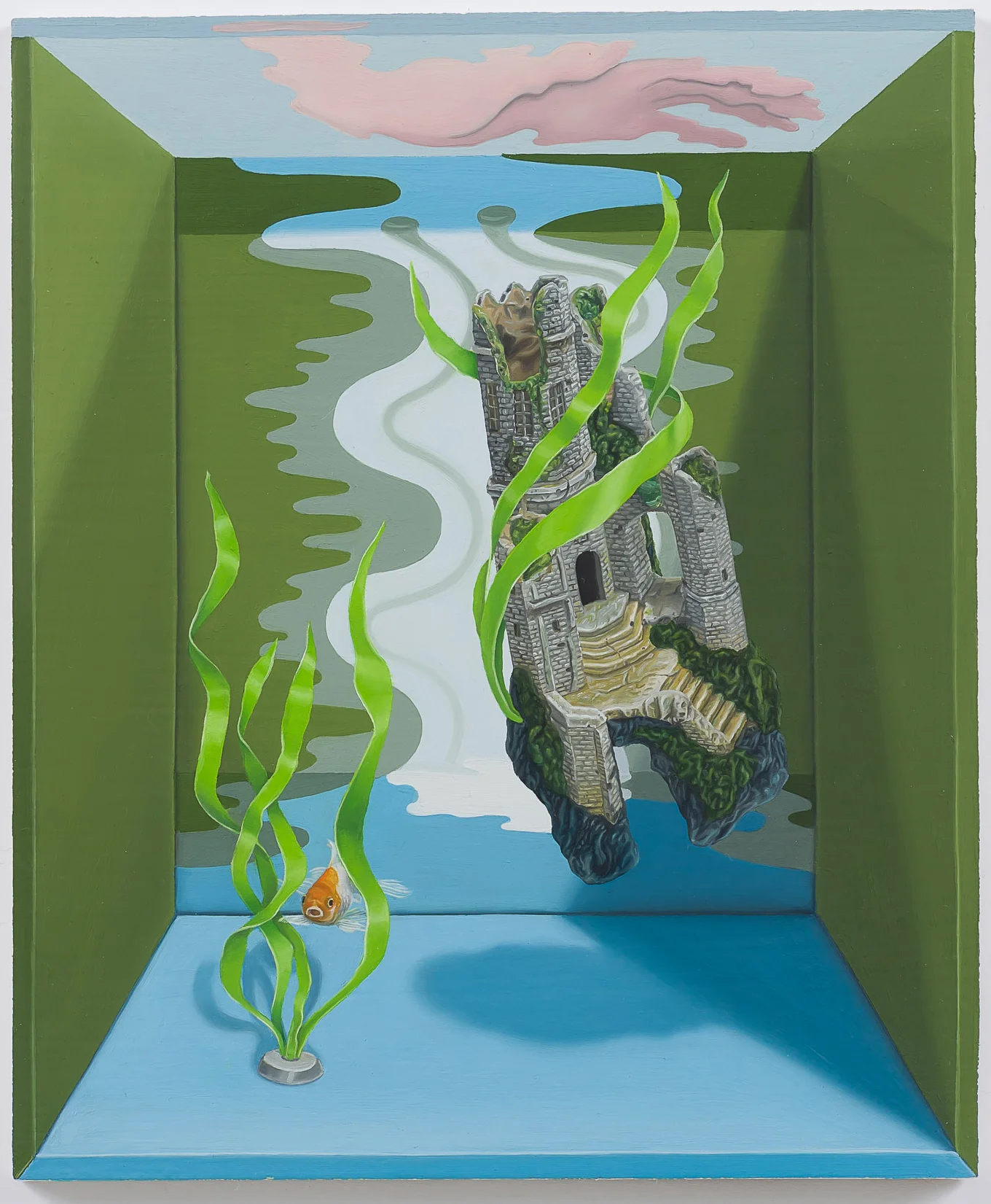 Tristan Pigott Slipped Under, 2018 Oil on board 19 x 16 cm
